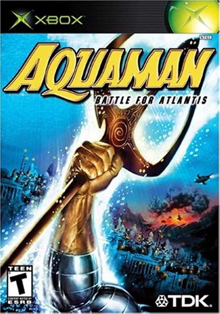 Aquaman Battle for Atlantis - Complete in Box (CIB) for Xbox | Action-Adventure Game | Perfect for Superhero Fans & Collectors | Play at Home or Gaming Parties