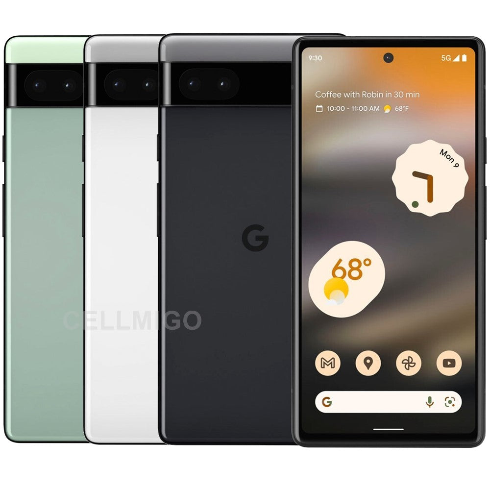 Google Pixel 6a 5G Unlocked Smartphone (128GB, 6GB RAM) - 6.1