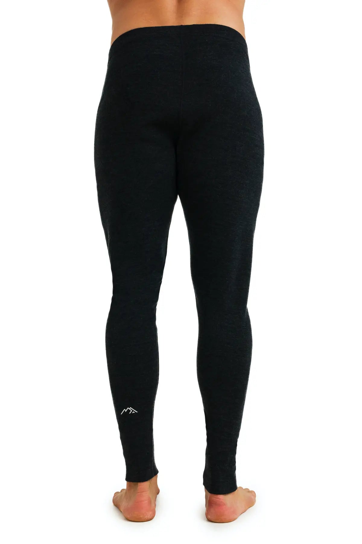 Premium Men's Merino Wool Pants 320 - Charcoal Grey for Hiking, Travel & Winter Comfort
