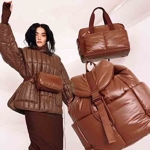Expandable Duffle Bag in Maple Color - Perfect for Travel, Gym & Weekend Getaways | Water-Resistant & Spacious Carry-On Luggage