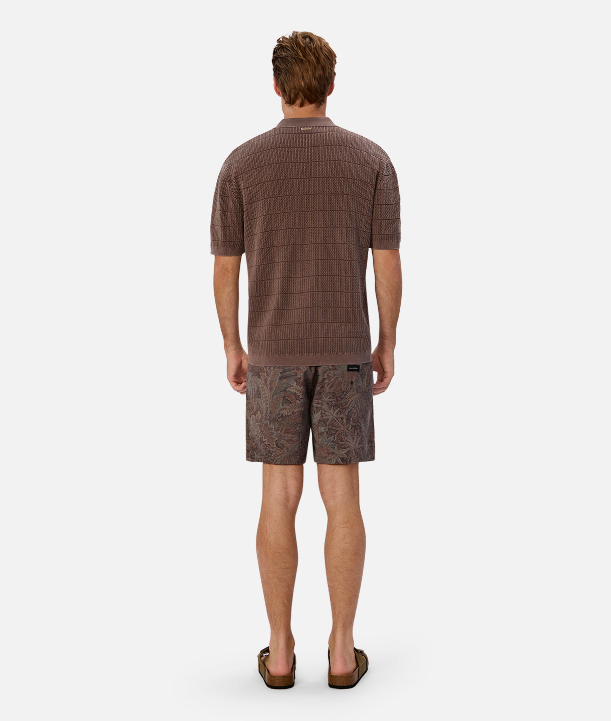 The Clemente Short Sleeve Shirt - Premium Cotton Fig Print Casual Wear for Men | Perfect for Summer Outings, Beach Vacations & Casual Fridays