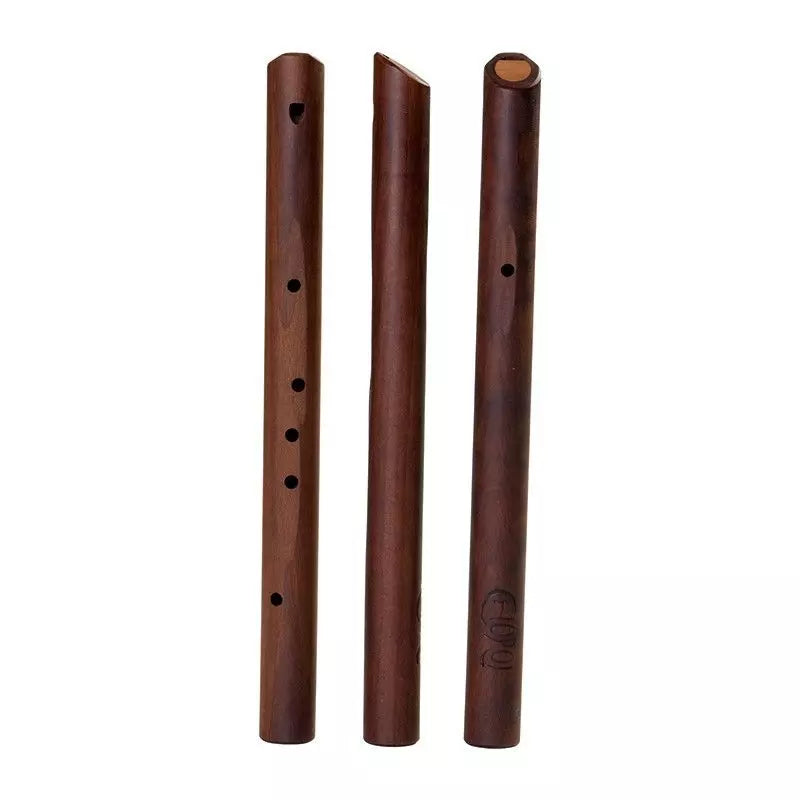 Quinta Pentatonic Flute - Wooden Musical Instrument Without Tone Block for Meditation, Yoga & Relaxation