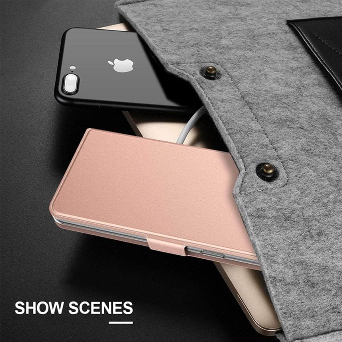 Premium iPhone 11 Pro Max Case with PU Leather Cover, Built-in Stand, Card Slots & Magnetic Closure - Perfect for Work, Travel and Everyday Protection