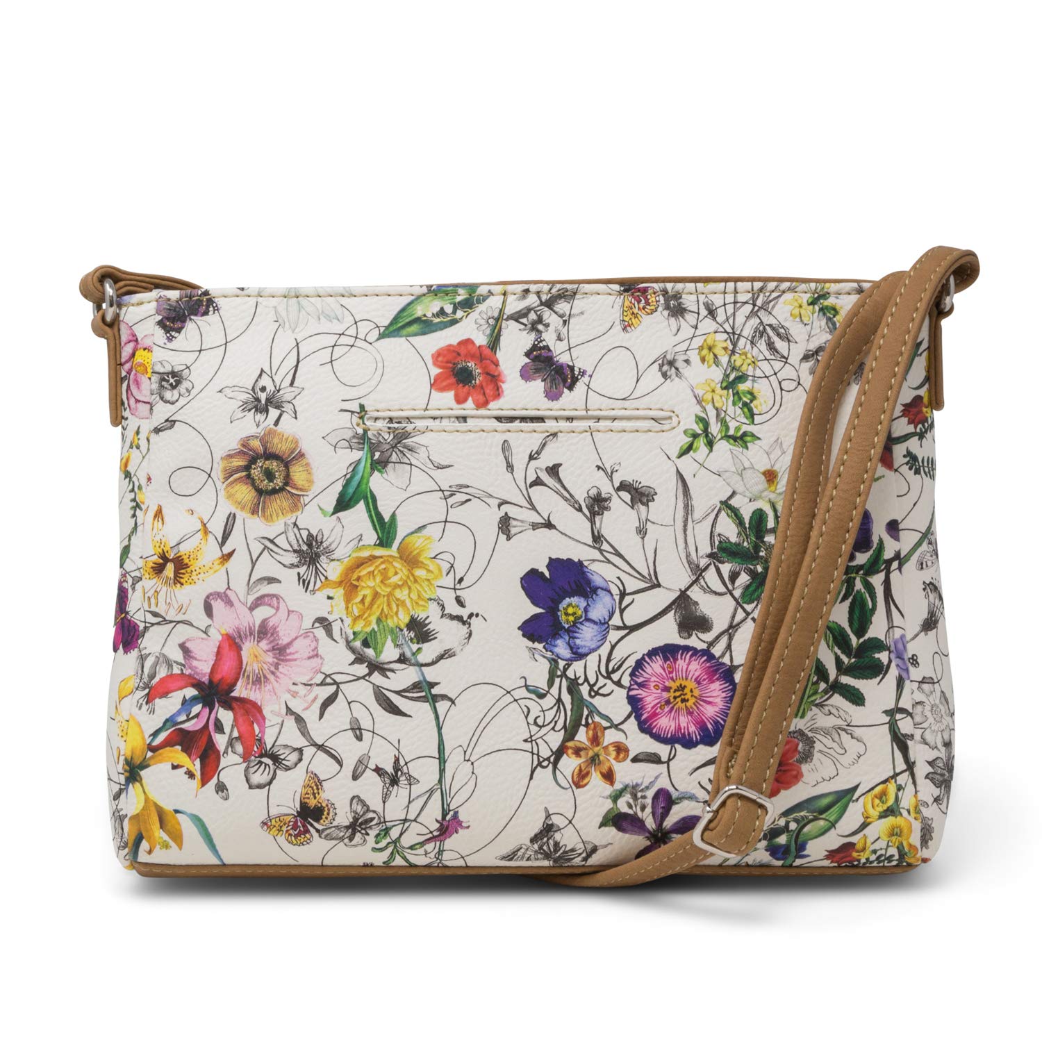 Stylish MultiSac Summerville East West Crossbody Bag for Women - Trendy Shoulder Purse with Adjustable Strap, Perfect for Travel, Shopping & Daily Use