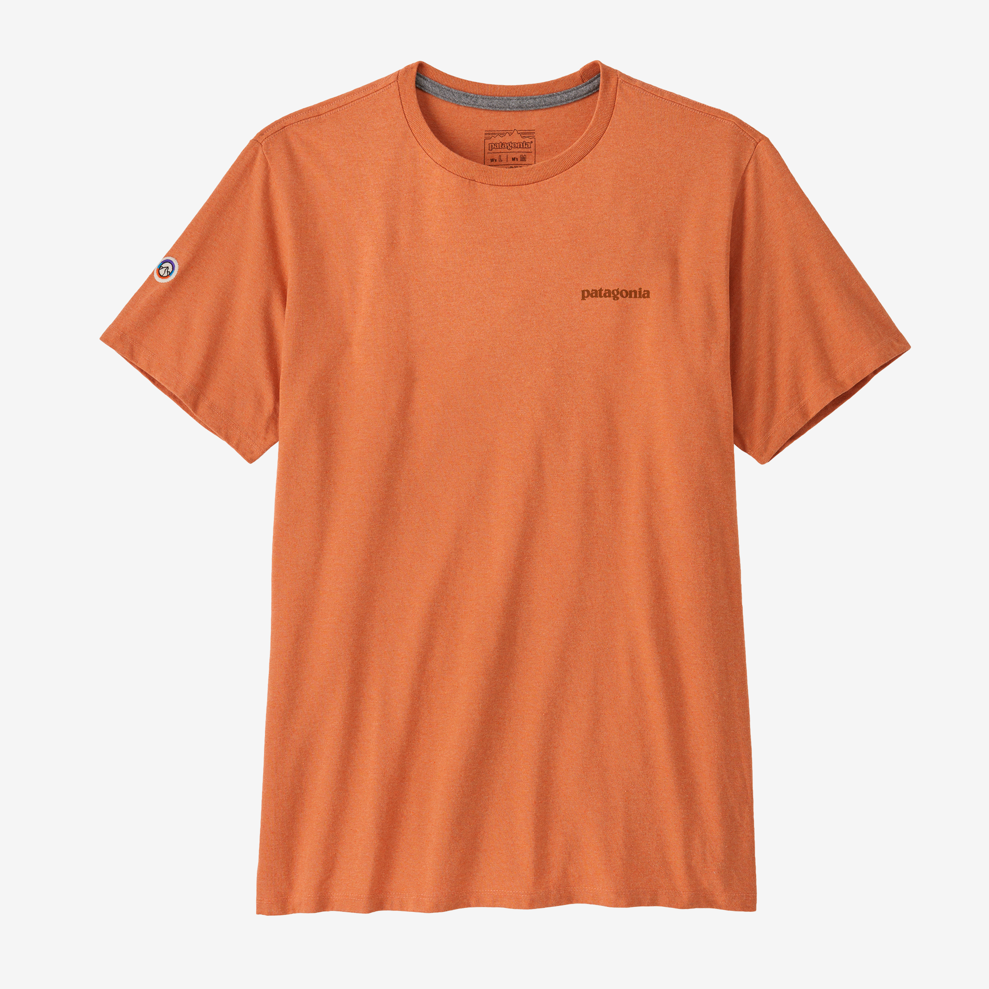 Fitz Roy Icon Responsibili Tee® - Sustainable Cotton T-Shirt for Men & Women - Eco-Friendly Casual Wear for Outdoor Adventures & Daily Comfort