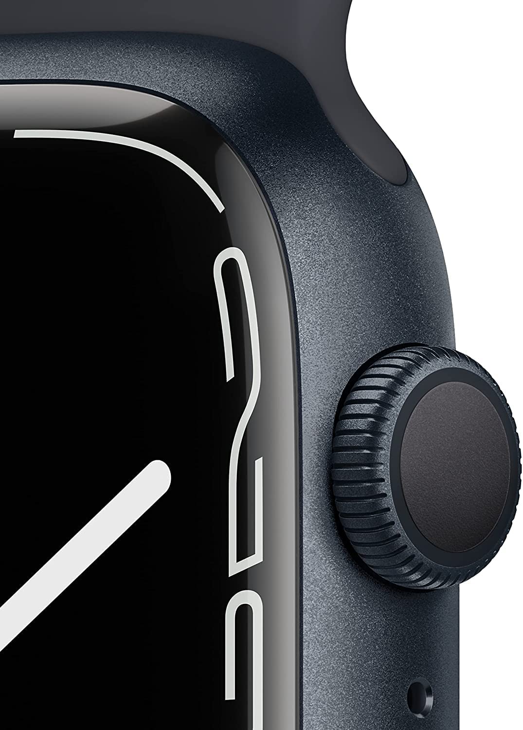Apple Watch Series 7 (GPS, 45mm) Midnight Aluminum Case with Sport Band - Renewed Premium Smartwatch for Fitness Tracking & Notifications | Perfect for Running, Swimming & Daily Wear