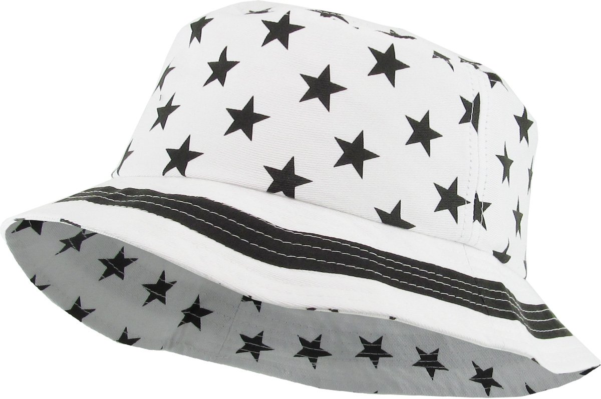 Floral Galaxy Leaf Aztec Tropical Print Bucket Hat - Summer Sun Protection Boonie Cap for Beach, Hiking & Outdoor Activities