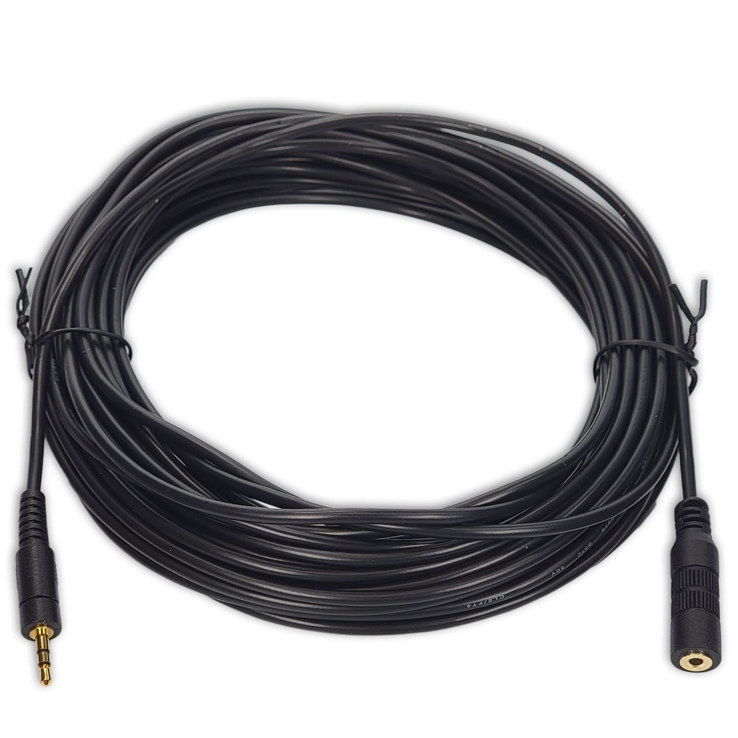 50ft Remote Extension Cable for LANC, DVX & Control-L Cameras - Compatible with Canon, Sony, JVC, Panasonic Camcorders - Perfect for Professional Video Shooting & Studio Setups