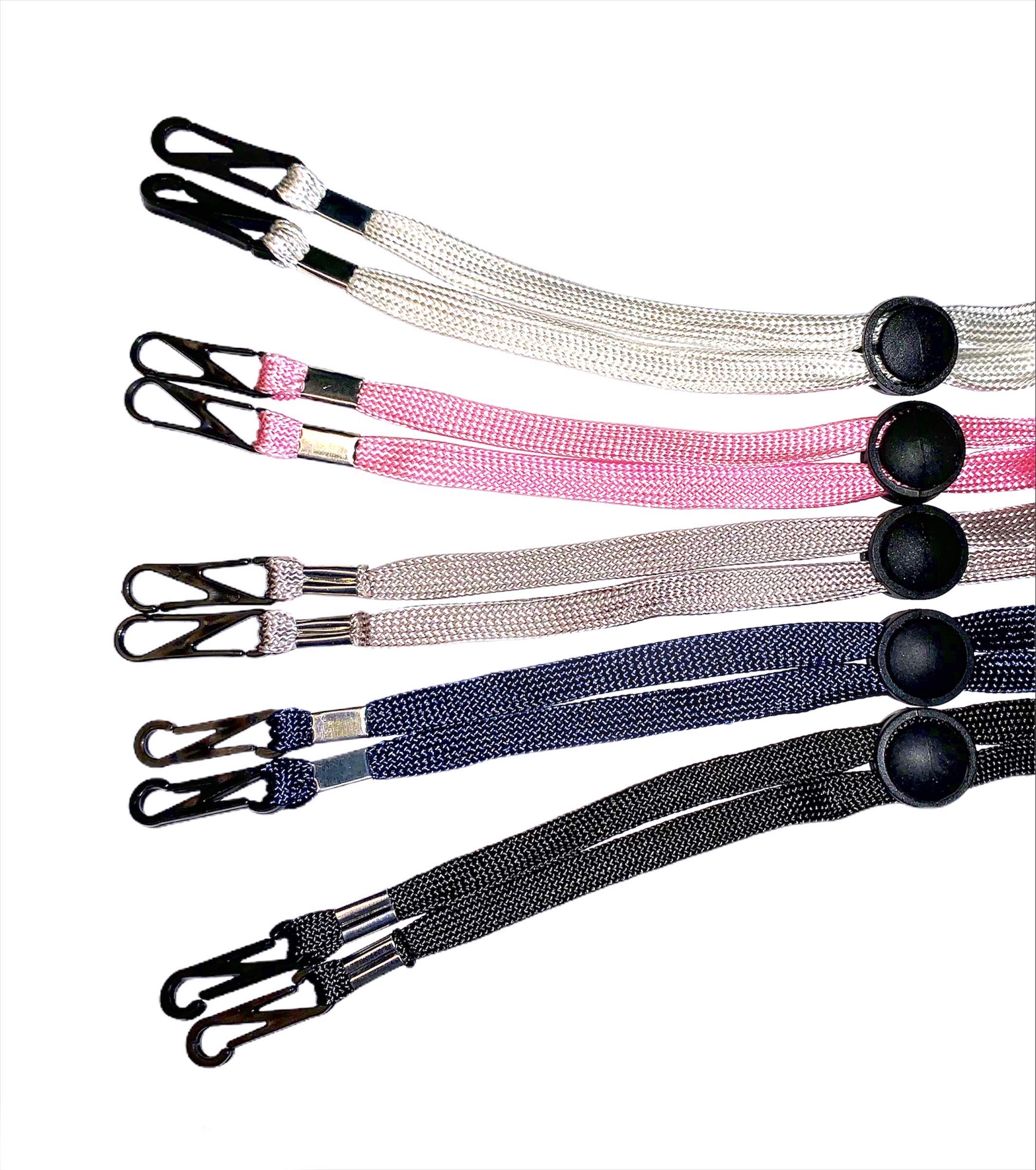 Outland Lanyard for Masks - Adjustable Face Mask Strap Holder for Kids, Women, Men & Seniors - Comfortable & Reusable (Blue, 2 Pack) - Perfect for School, Work, Travel & Outdoor Activities