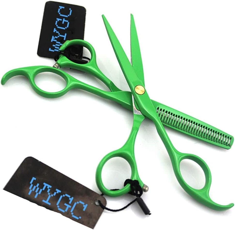 Professional 6.0 Inch Hair Cutting Scissors Set - Sharp Barber Shears for Precision Hairdressing & Thinning | Salon & Home Use Styling Tools