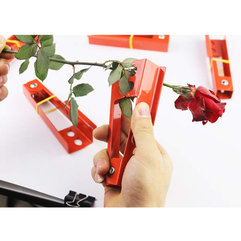 3-Pack Rose Thorn Stripper Tool Set - 2 Plastic & 1 Metal Rose Stem Strippers for Florists | DIY Garden Flower Thorn Remover for Bouquets, Arrangements & Wedding Flowers | Perfect for Professional Florists & Home Gardeners