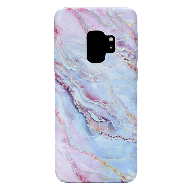 Holo Moonstone Marble Phone Case for Samsung Galaxy S21/S22/S23 - Protective Slim Cover with Unique Marble Design | Perfect for Everyday Use, Work & Travel