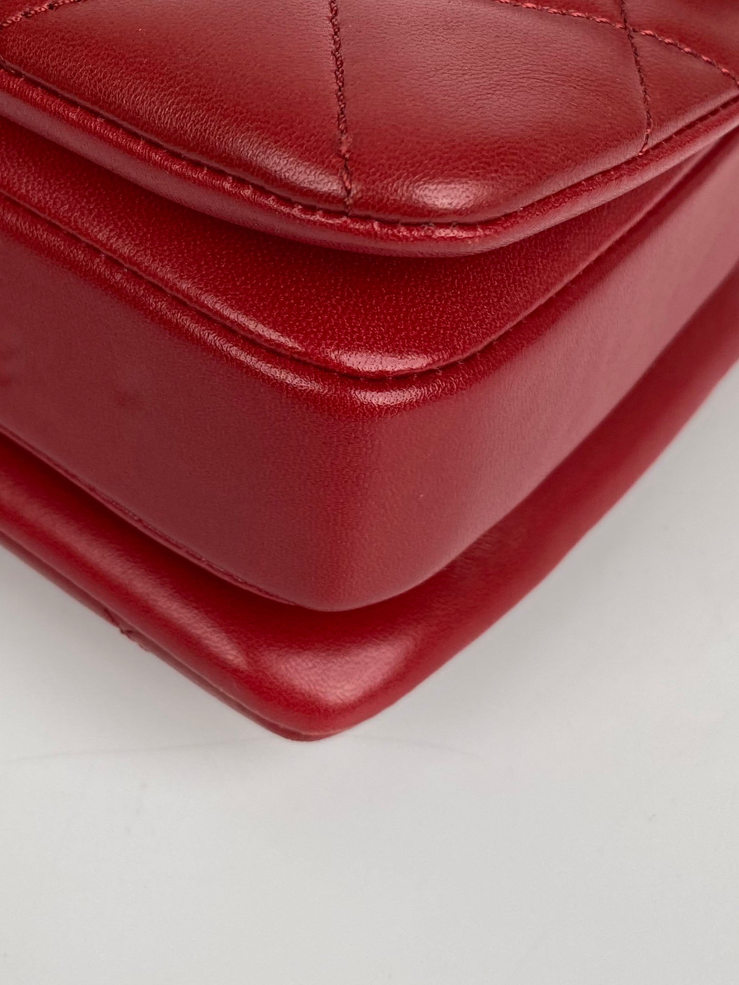 Chanel Small Red Trendy CC Bag - Luxury Crossbody Handbag for Women | Perfect for Parties, Dates & Everyday Use
