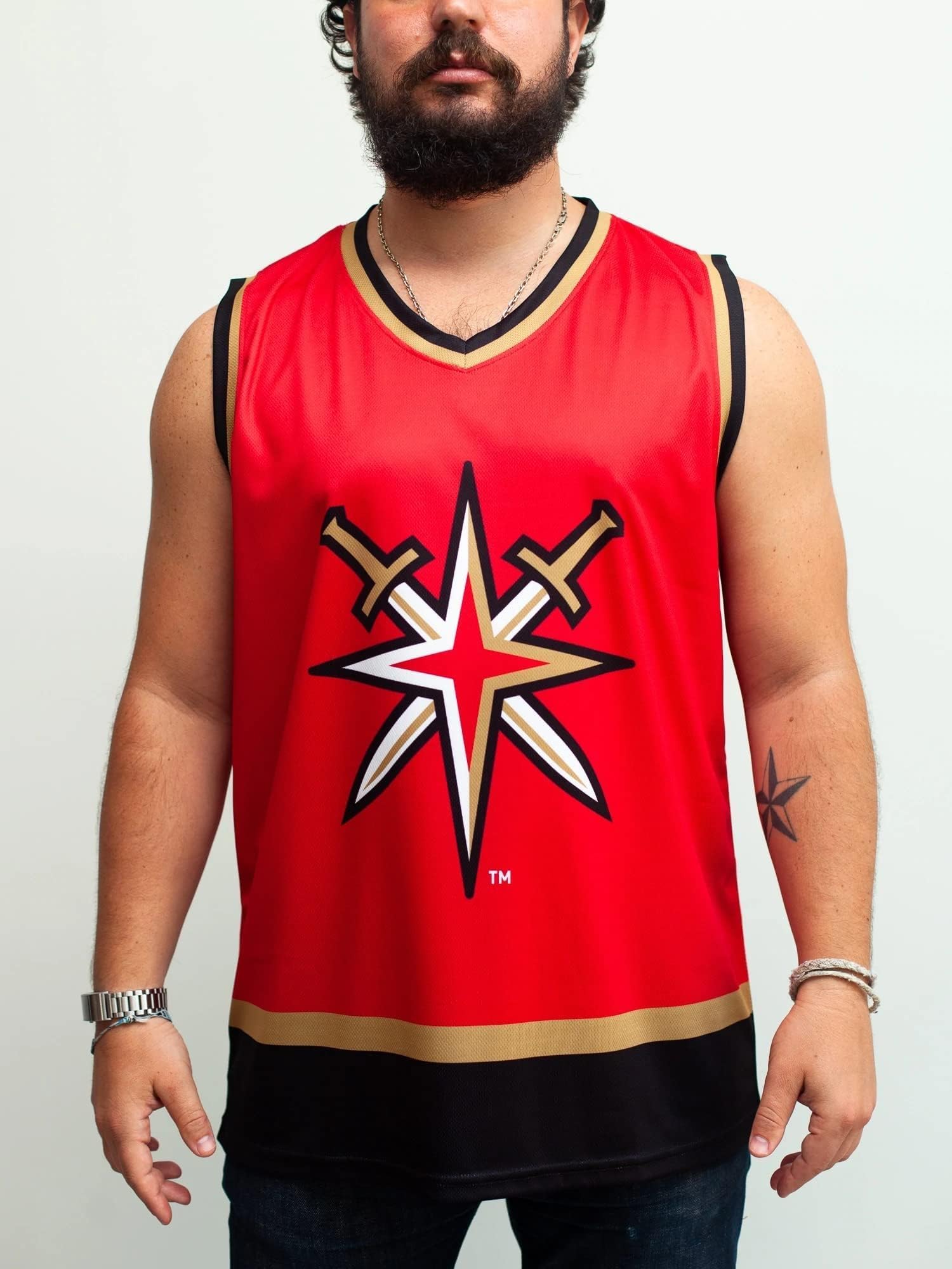 Calhoun NHL Men's Hockey Tank Top with Alternate Logos - Perfect for Game Day, Sports Events & Casual Wear