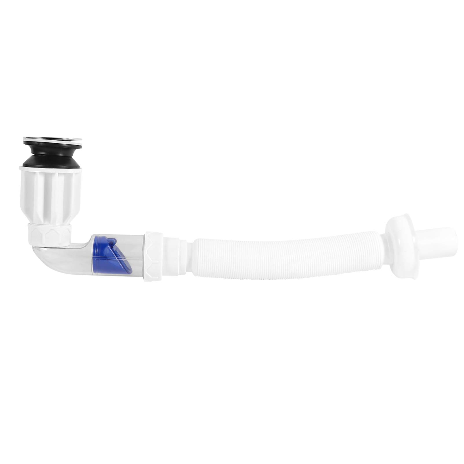DOITOOL Retractable Hose for Kitchen & Bathroom Sink Drain - Flexible Plastic Tubing for Easy Cleaning