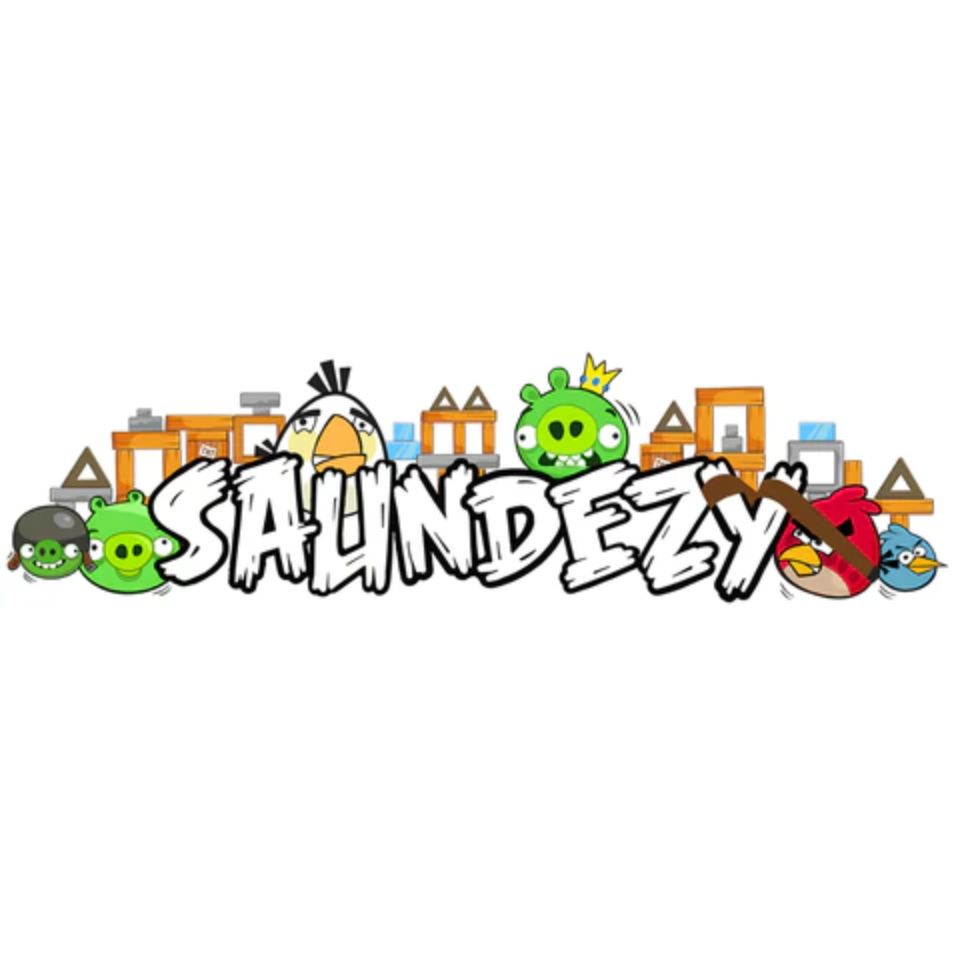Colorful Saundezy Birds Stickers - Waterproof Vinyl Decals for Laptops, Water Bottles & DIY Crafts - Perfect for Scrapbooking, Journaling & Home Decor