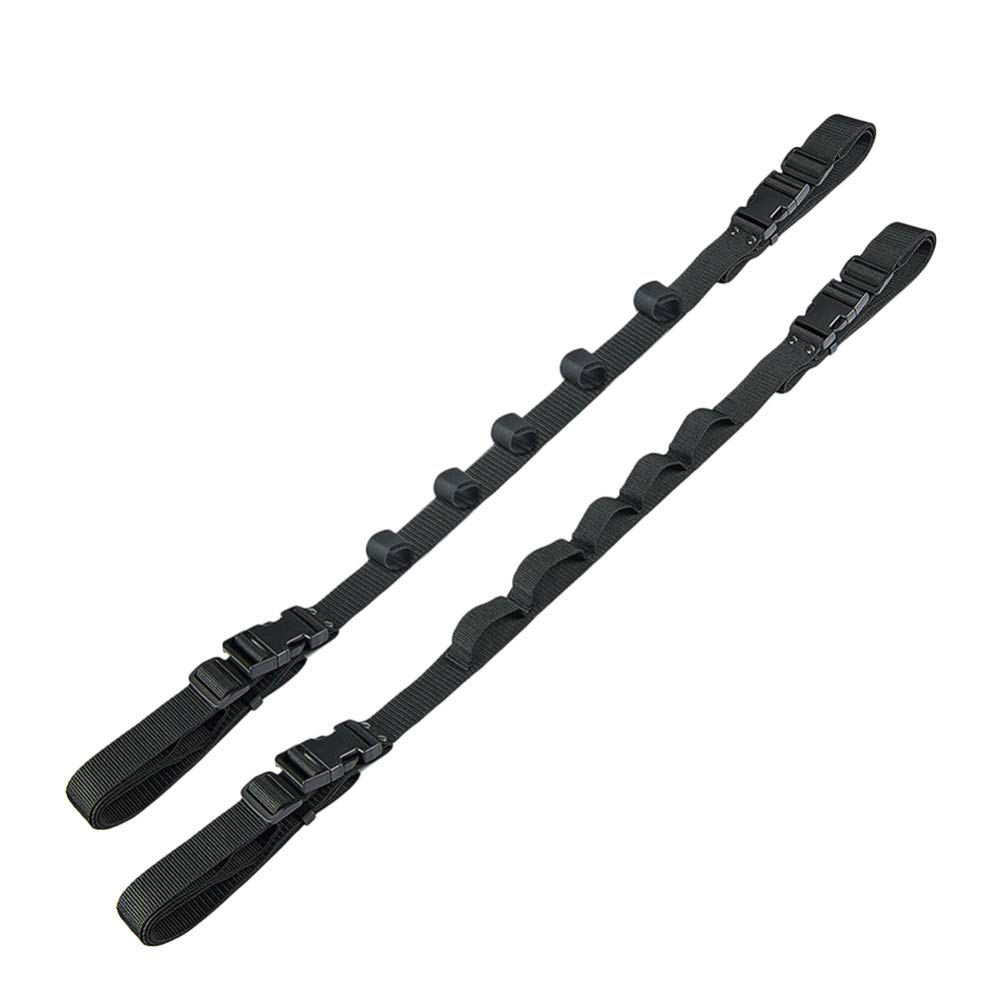 LIOOBO 1-Piece Car Fishing Rod Holder - Adjustable Cable Tie Mount for Fly Rods, Fishing Poles & Tackles | Secure Vehicle Organizer for Road Trips & Outdoor Adventures
