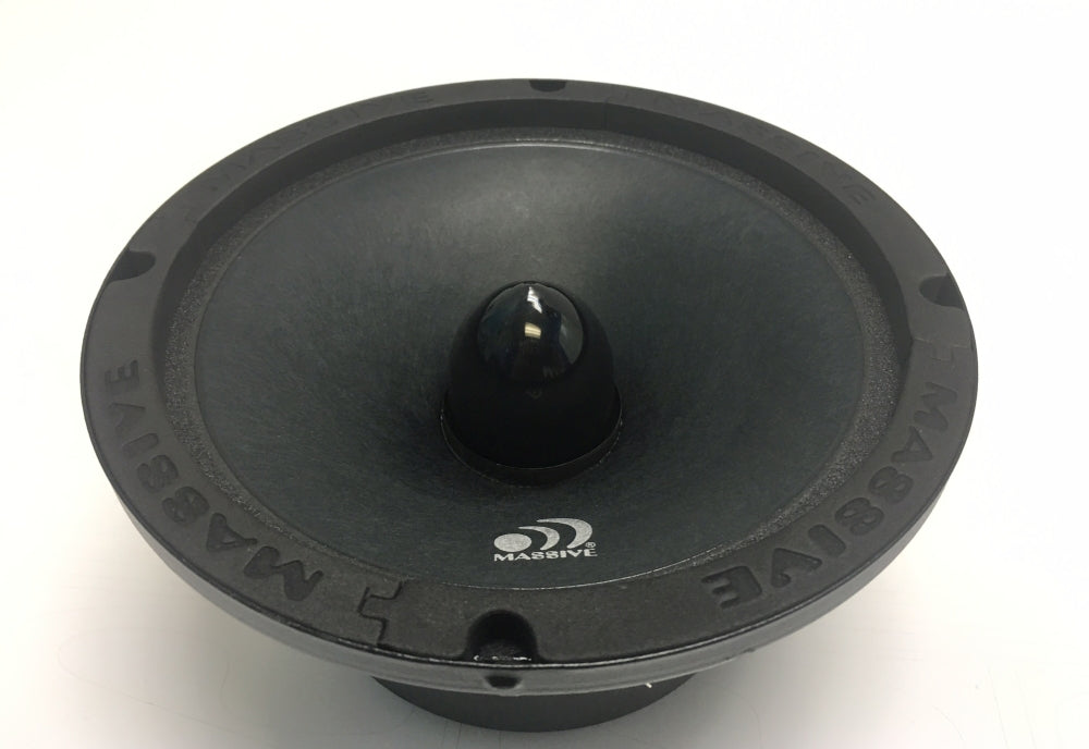 M6 6.5 Inch 140 Watt 8 Ohm Mid Range Speaker for High Sound Quality Audio - Perfect for Car Audio Systems, Home Theater, and Studio Monitors
