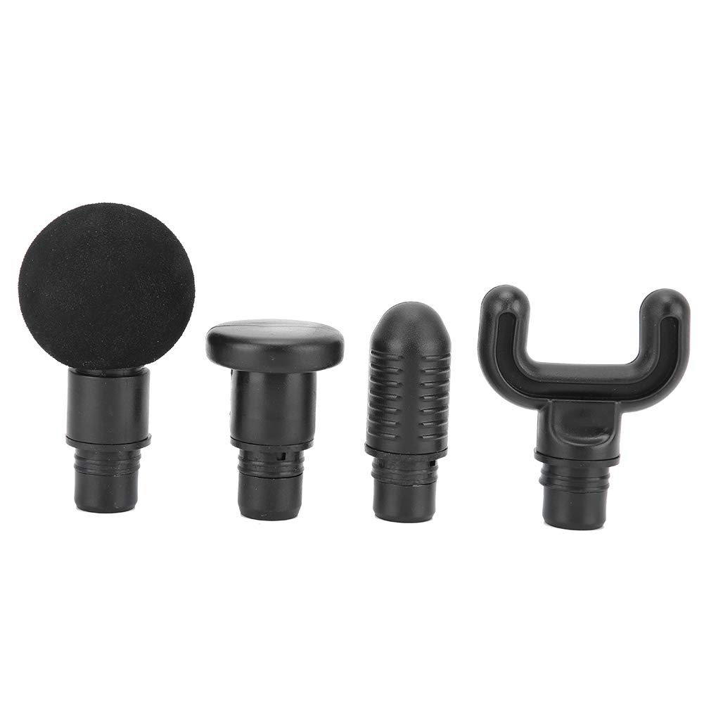 FILFEEL Massage Gun Head Attachments - 4pcs Deep Tissue Muscle Relaxation Point Massager Heads for 19mm Massage Guns | Body Relaxation & Fascia Release | Perfect for Post-Workout Recovery, Pain Relief & Home Spa Therapy