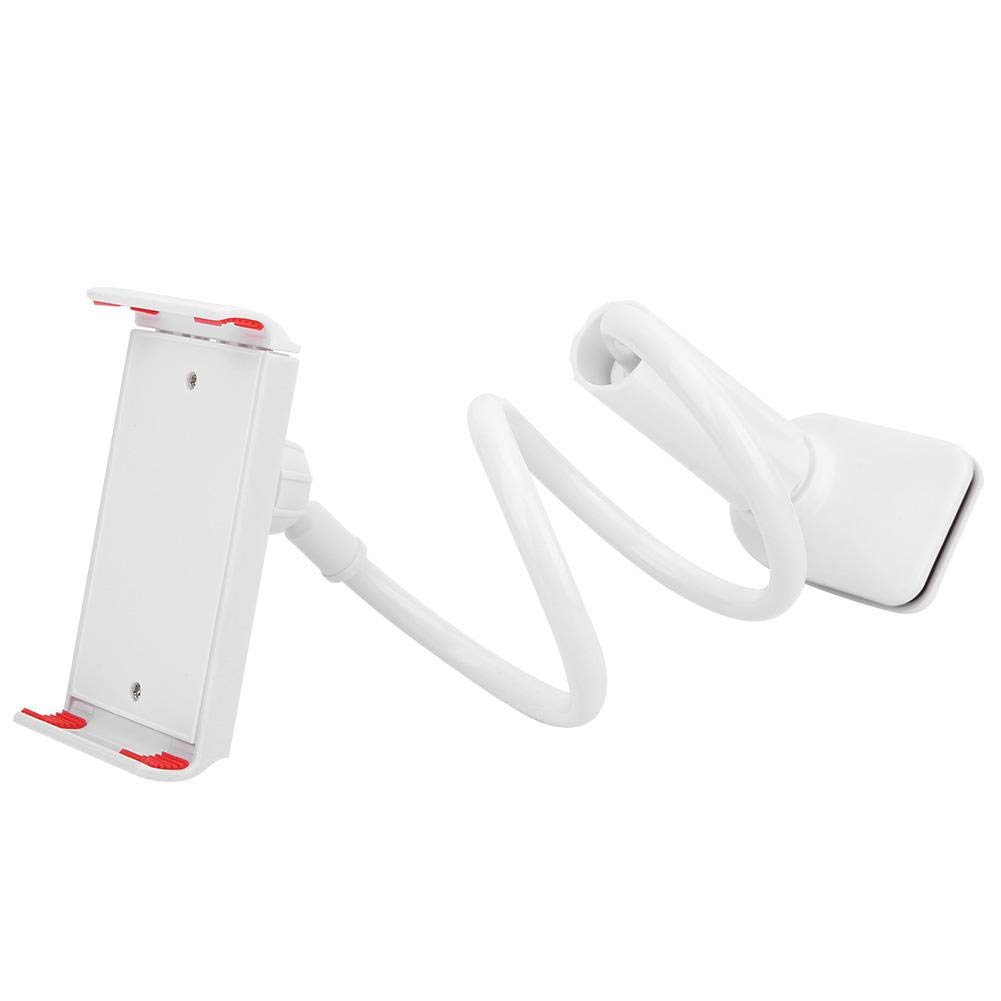 Dilwe Universal Guitar Phone Holder - Plastic & Metal Clip for Cell Phone, Perfect Guitar Accessory for Musicians (White) | Great for Live Performances, Practice Sessions & Music Videos