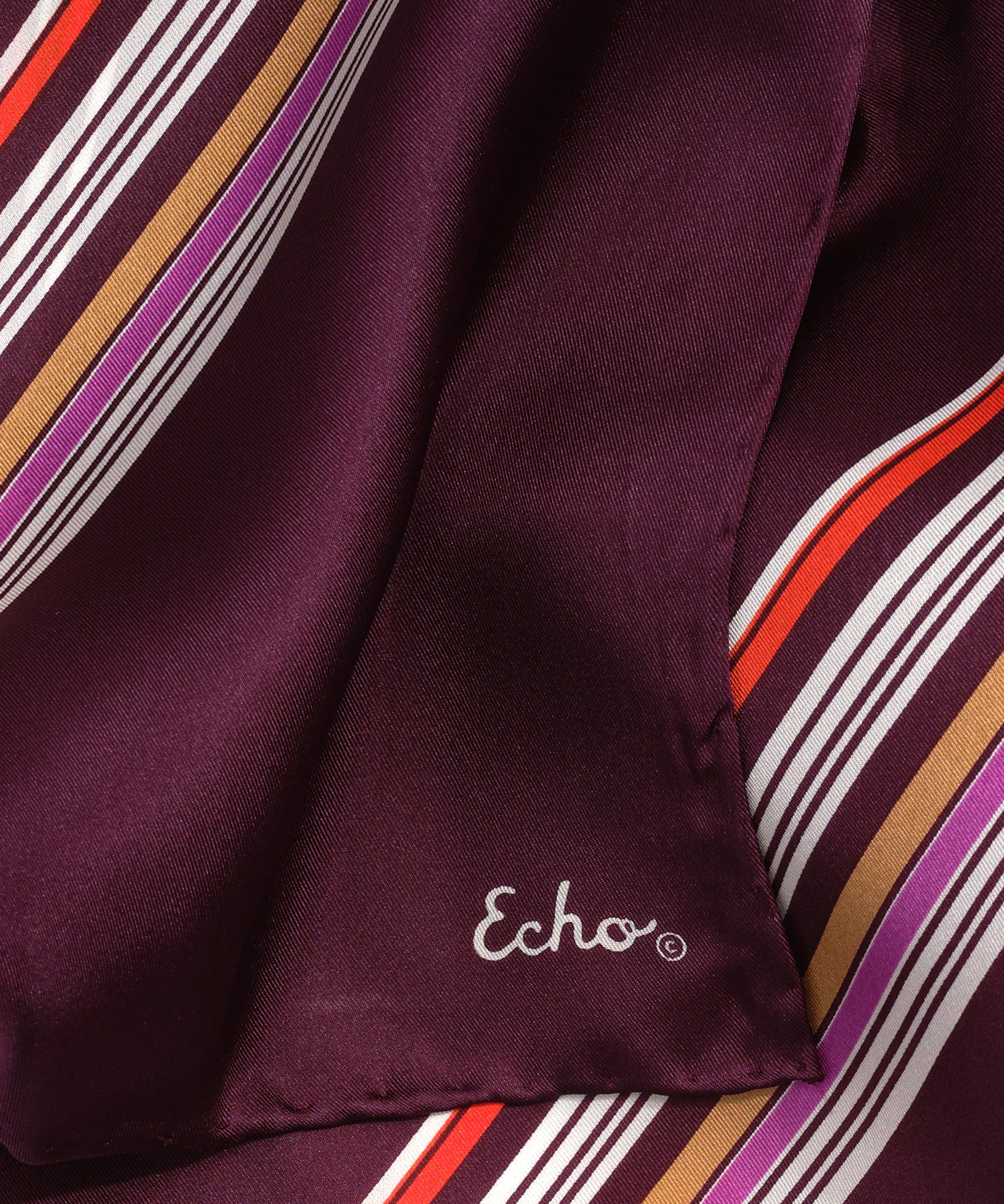 Elegant Ribbon Candy Silk Scarf - Soft & Luxurious Fashion Accessory for Women - Perfect for Parties, Weddings & Everyday Style