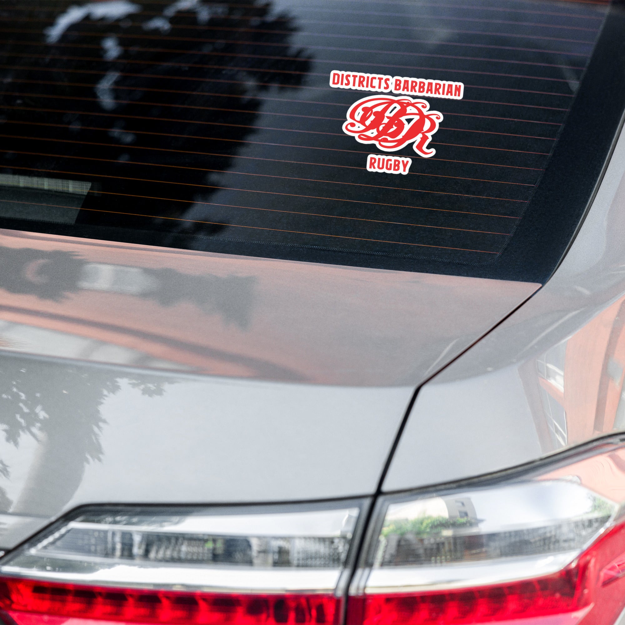 Districts Barbarian RFC Stickers - Premium Vinyl Decals for Laptops, Cars & DIY Projects | Waterproof & Durable for Outdoor & Indoor Use