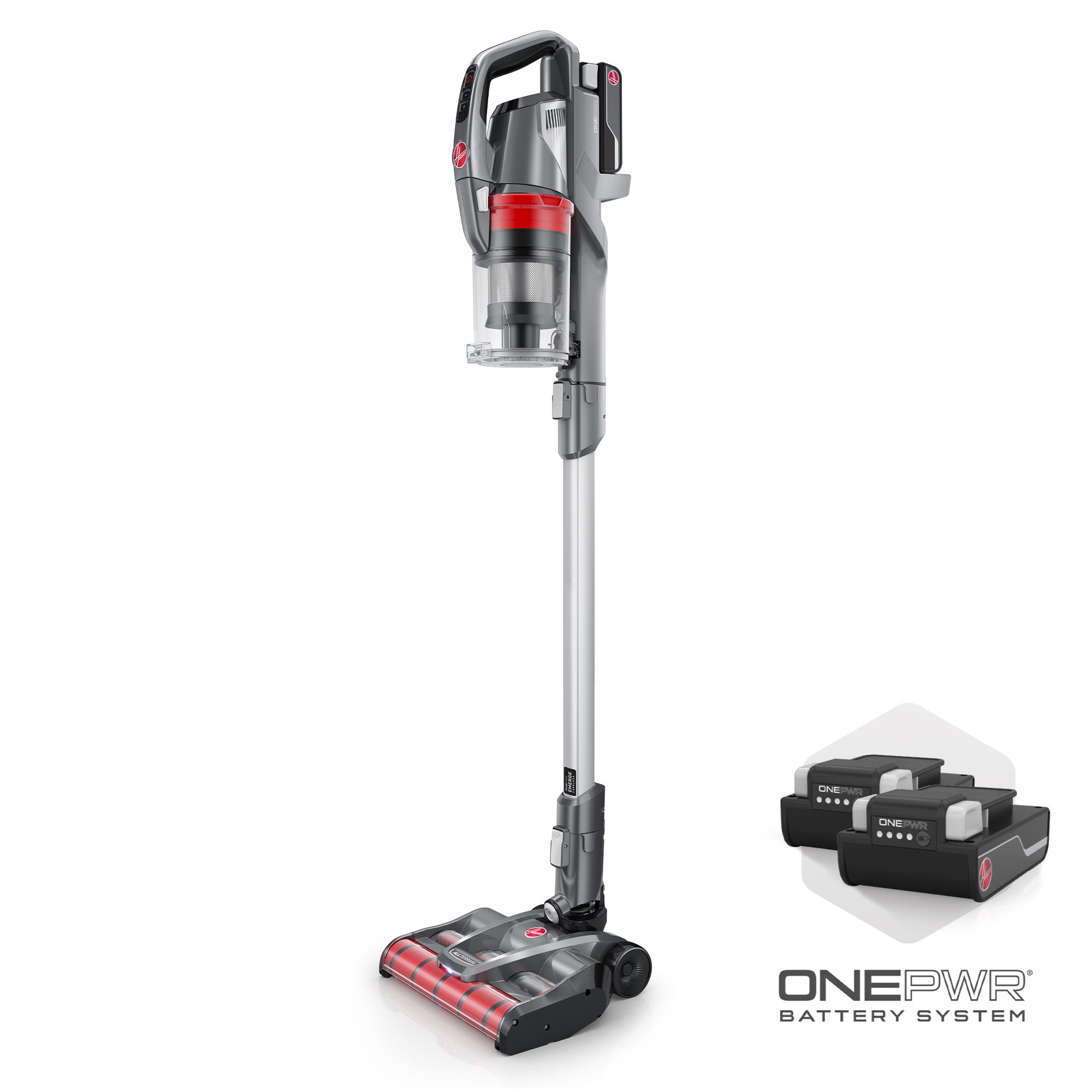 BISSELL ONEPWR Emerge Pet Cordless Vacuum Cleaner with All-Terrain Dual Brush Roll Nozzle & 2 Batteries - Powerful Pet Hair Removal for Carpets, Hard Floors & Stairs