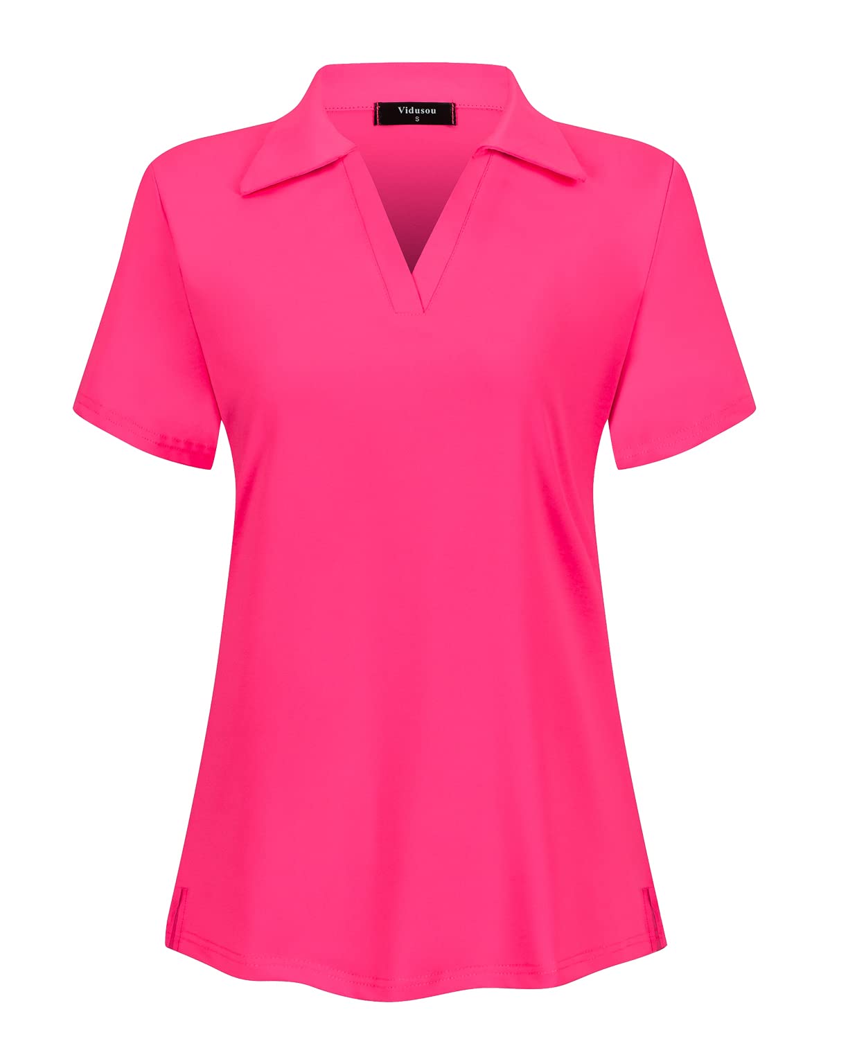 Women's Short Sleeve Golf Polo Shirts - Breathable Moisture-Wicking Tennis & Workout Tops - Perfect for Golf, Tennis, Gym & Casual Wear