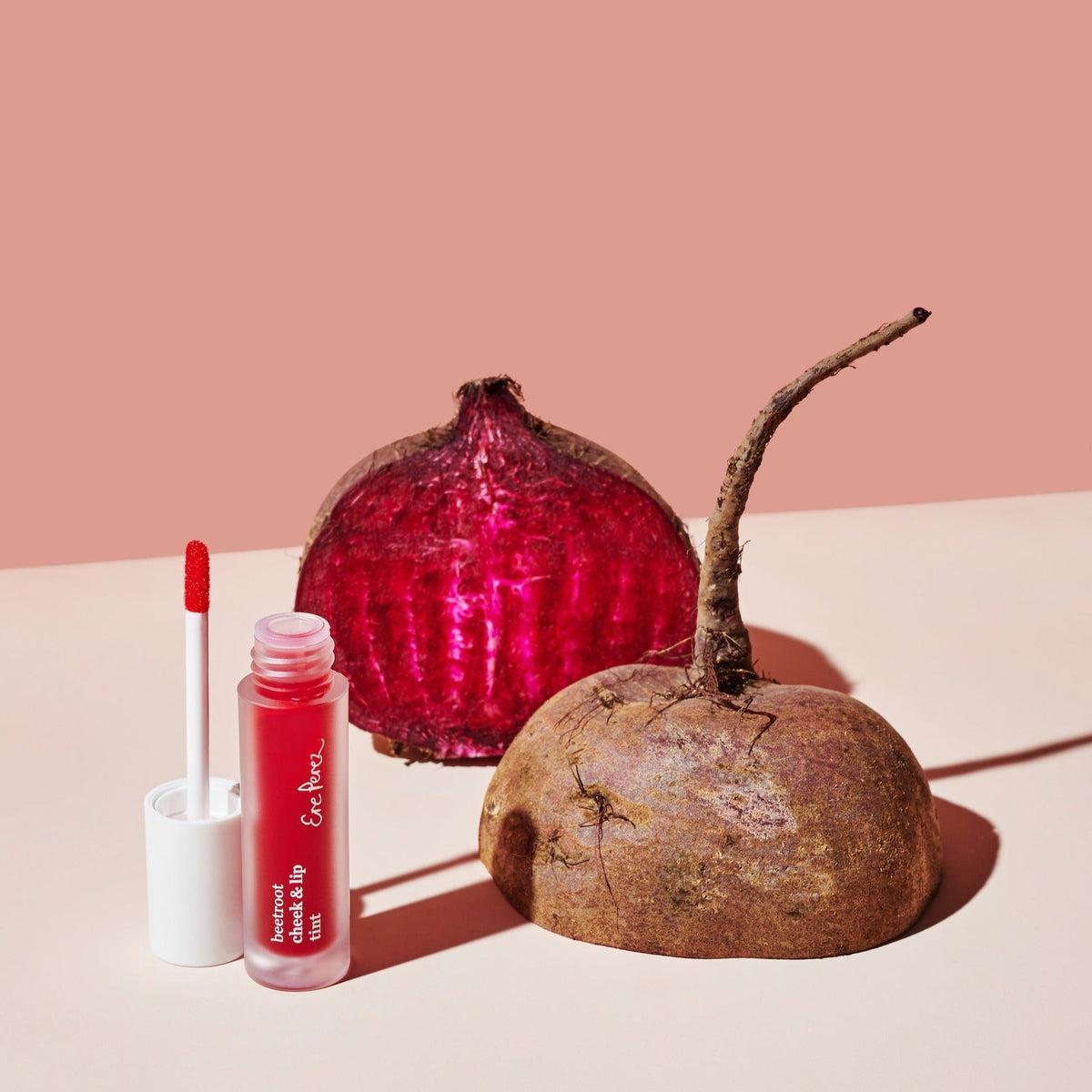 Natural Beetroot Cheek & Lip Tint - Vegan, Long-Lasting Blush & Lip Stain for a Healthy Glow | Perfect for Everyday Makeup & Special Occasions