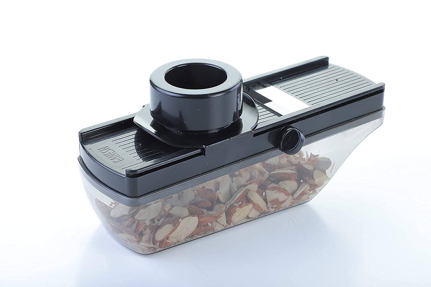 Premium Ganesh Plastic Vegetable Slicer Cutter - Black | Multi-Purpose Kitchen Tool for Chopping, Dicing & Slicing Vegetables | Perfect for Salads, Stir-Fries & Meal Prep