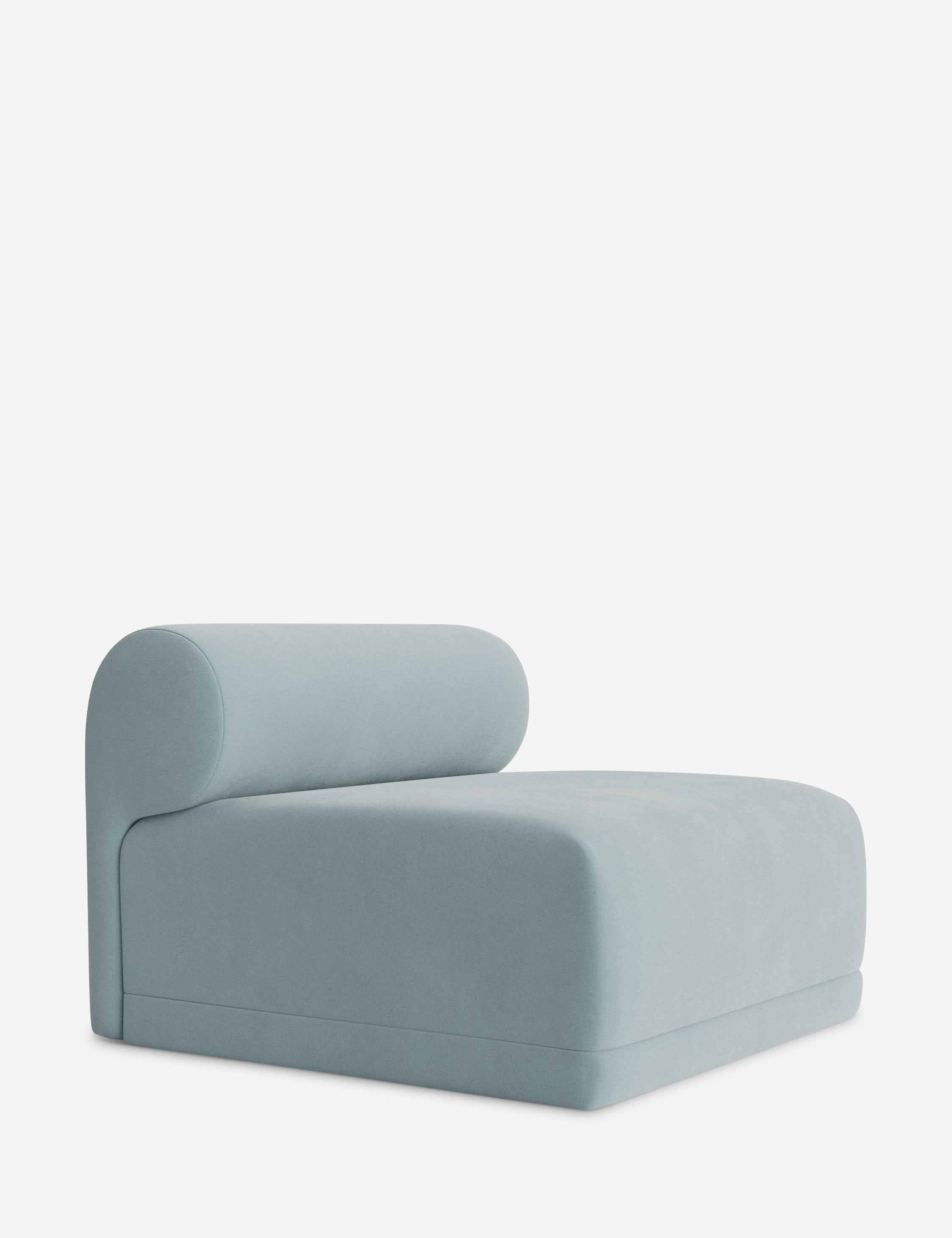 Stylish Carson Accent Chair for Living Room - Modern Upholstered Armchair with Wooden Legs - Perfect for Home Office, Bedroom or Lounge Decor