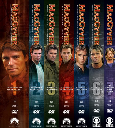 MacGyver: The Complete Series DVD Box Set (Seasons 1-7) - Perfect Gift for Action Fans & TV Show Collectors - Great for Movie Nights, Birthday Presents & Nostalgic Entertainment