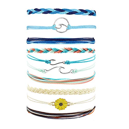Wave Bracelets C 10 Pcs