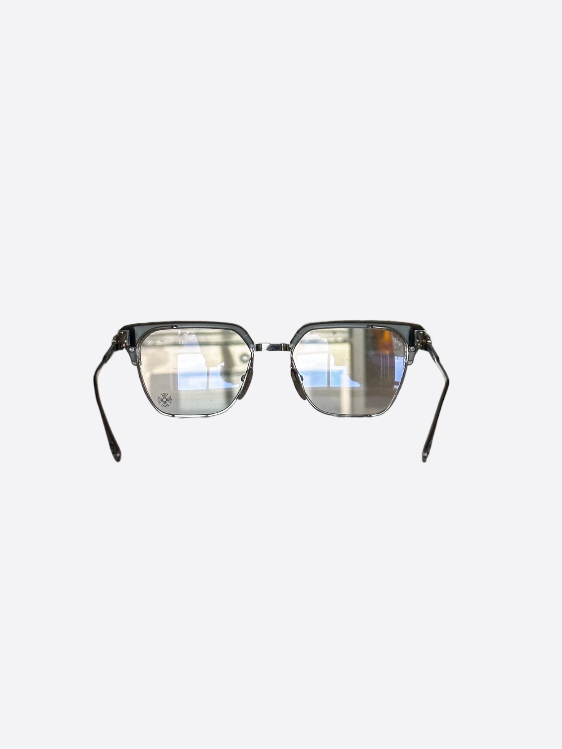 Chrome Hearts Silver Diamond LGMA Sunglasses for Men & Women - Luxury Designer Shades for Fashion & Outdoor Activities