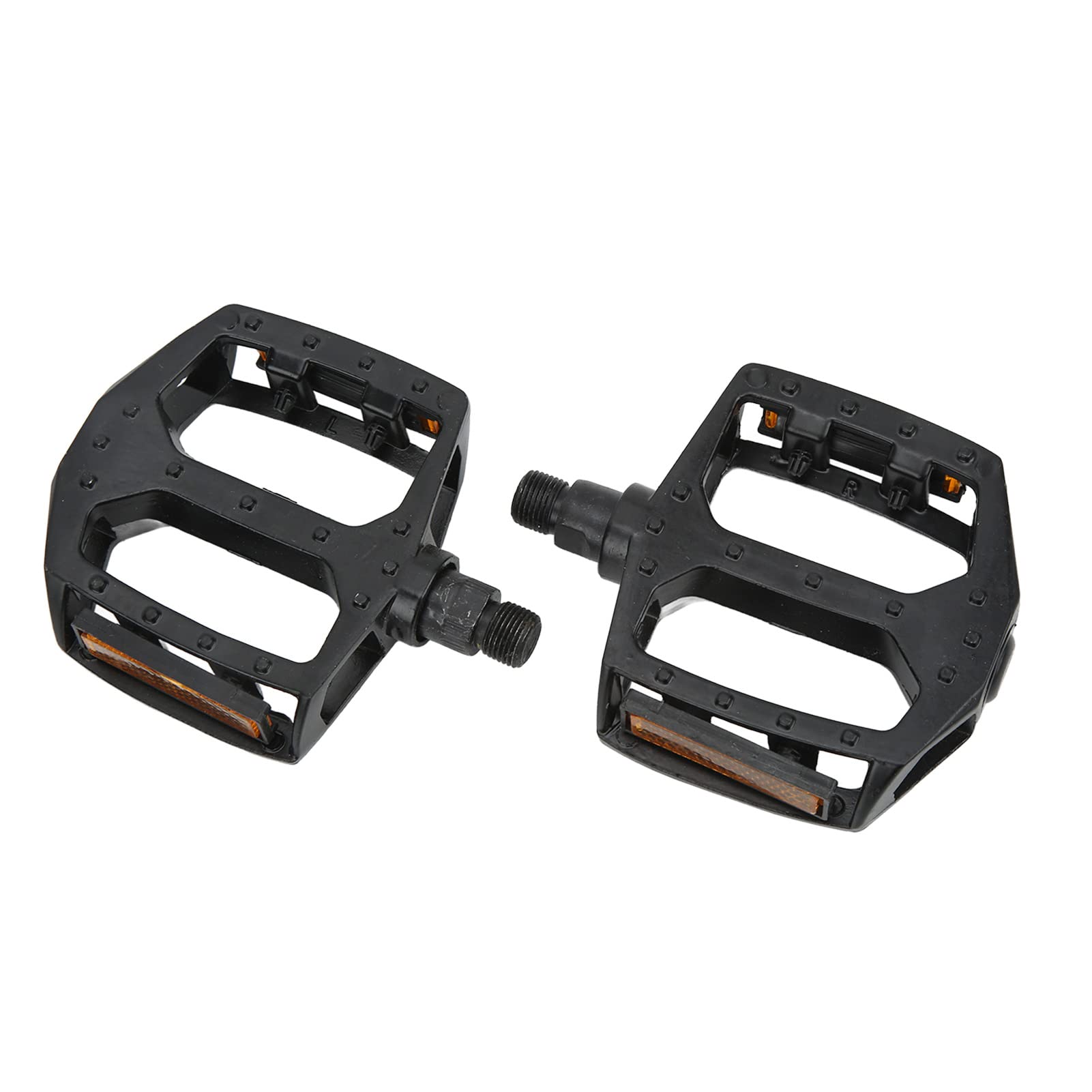 Lightweight Dustproof Bicycle Platform Pedals - Scratch Resistant Bike Pedals for Road Bikes & Folding Bikes | Durable Cycling Accessory for Commuting & Mountain Riding
