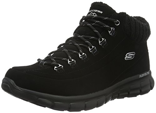 Skechers Girls' Synergy Winter Nights Boots - Warm & Comfortable Snow Boots for Kids, Perfect for Cold Weather, Snow Play & Outdoor Activities