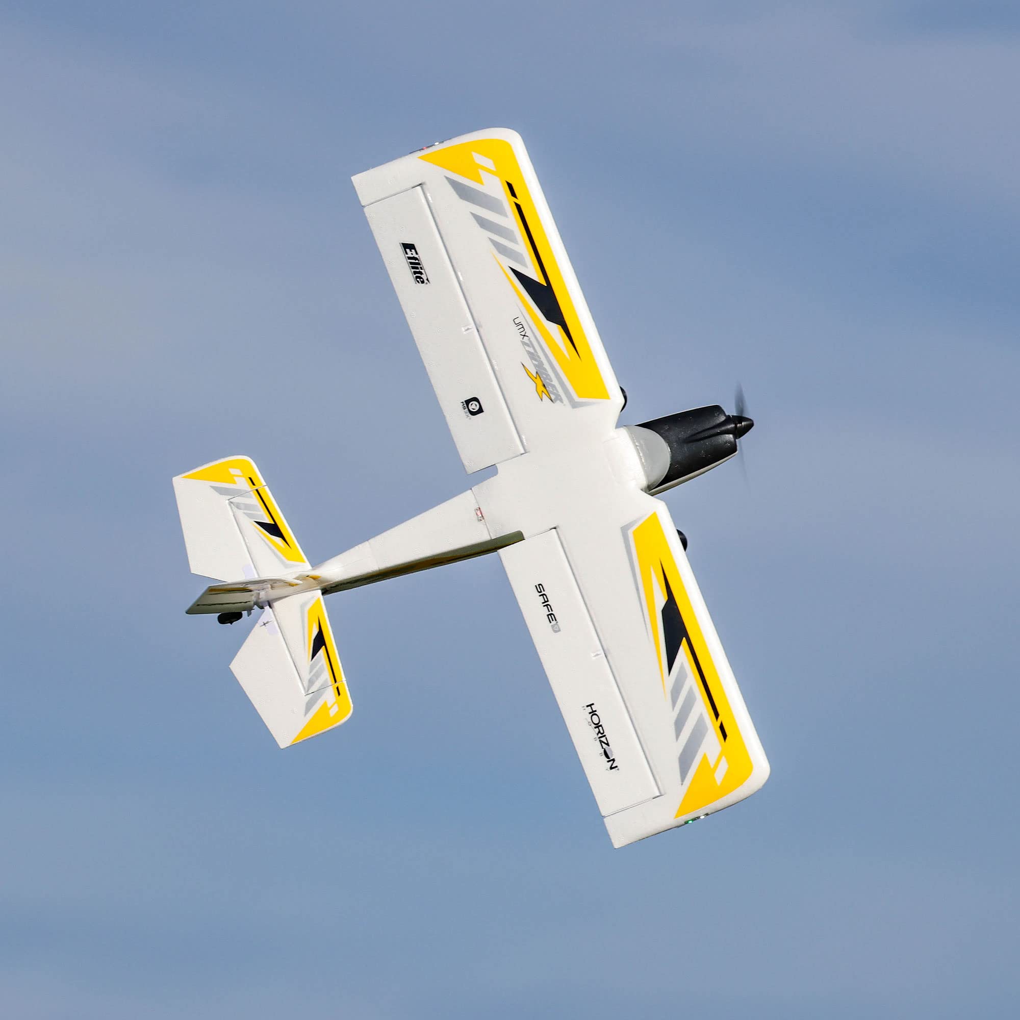 E-flite UMX Timber X BNF RC Airplane - 570mm Wingspan with AS3X & SAFE Select Technology (Transmitter/Battery/Charger Not Included) - Perfect for Beginners & Backyard Flying
