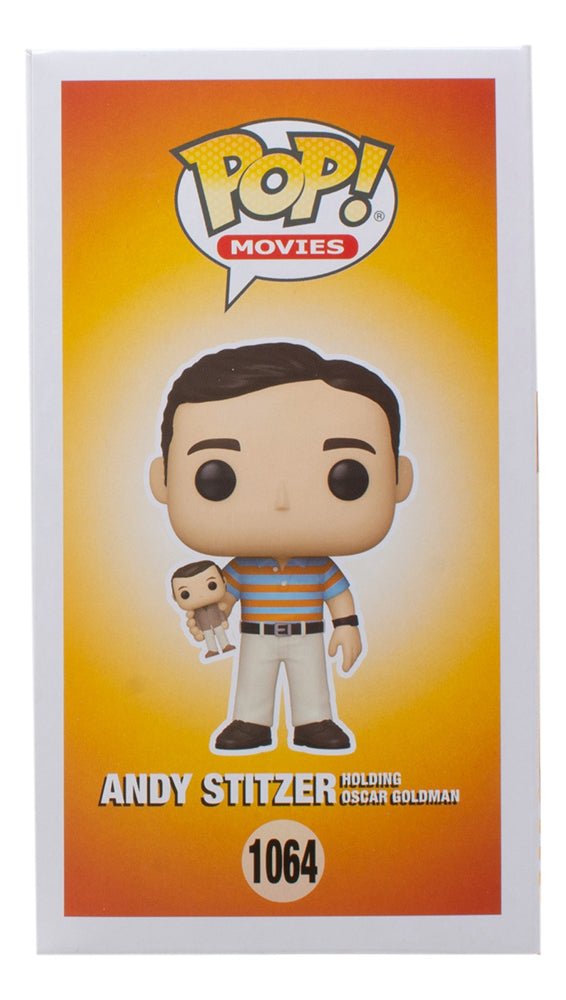 Andy Stitzer The 40 Year Old Virgin Funko Pop! Vinyl Figure #1064 - Collectible Movie Character Toy for Fans & Gift Idea - Perfect for Display, Movie Nights & Pop Culture Enthusiasts