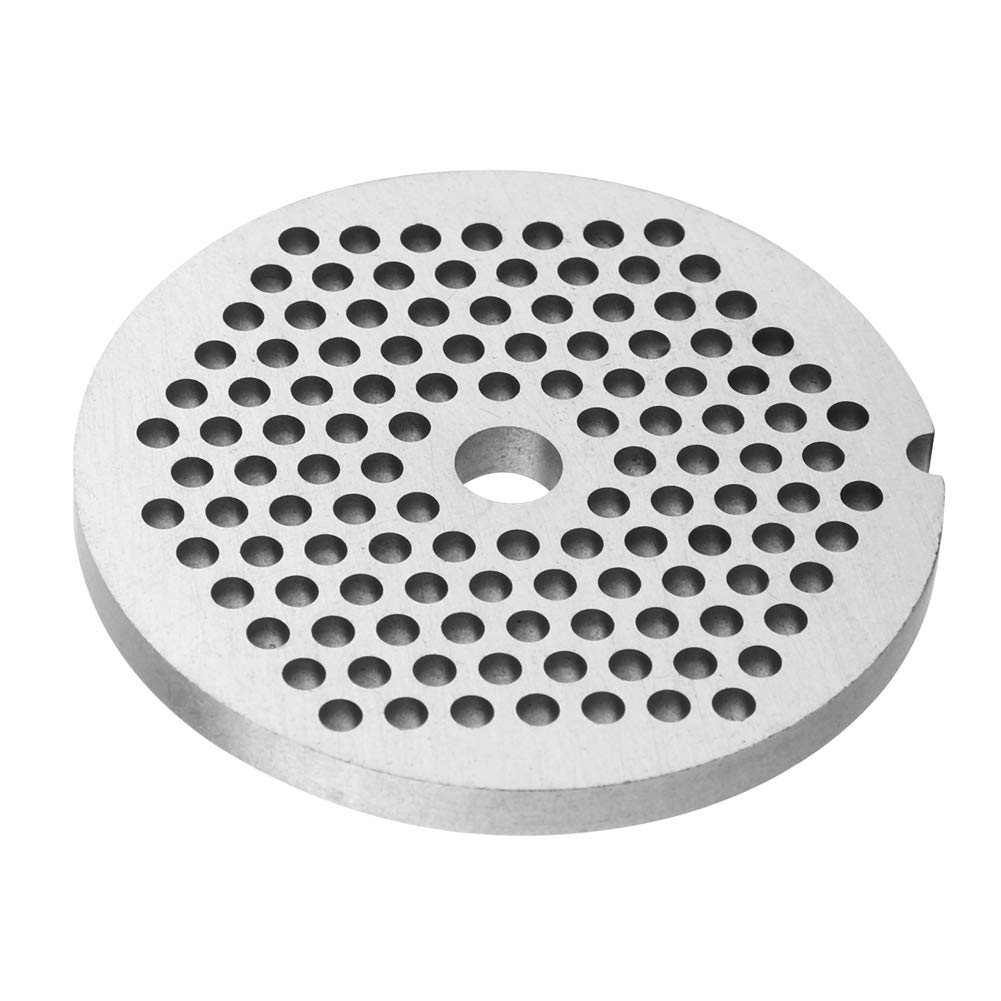 Professional Alloy Meat Grinder Knife & Mincer Plate Disc with Holes - 3mm Replacement Accessories for Grinders & Mincers - Perfect for Home Kitchen, Butcher Shop & Food Processing