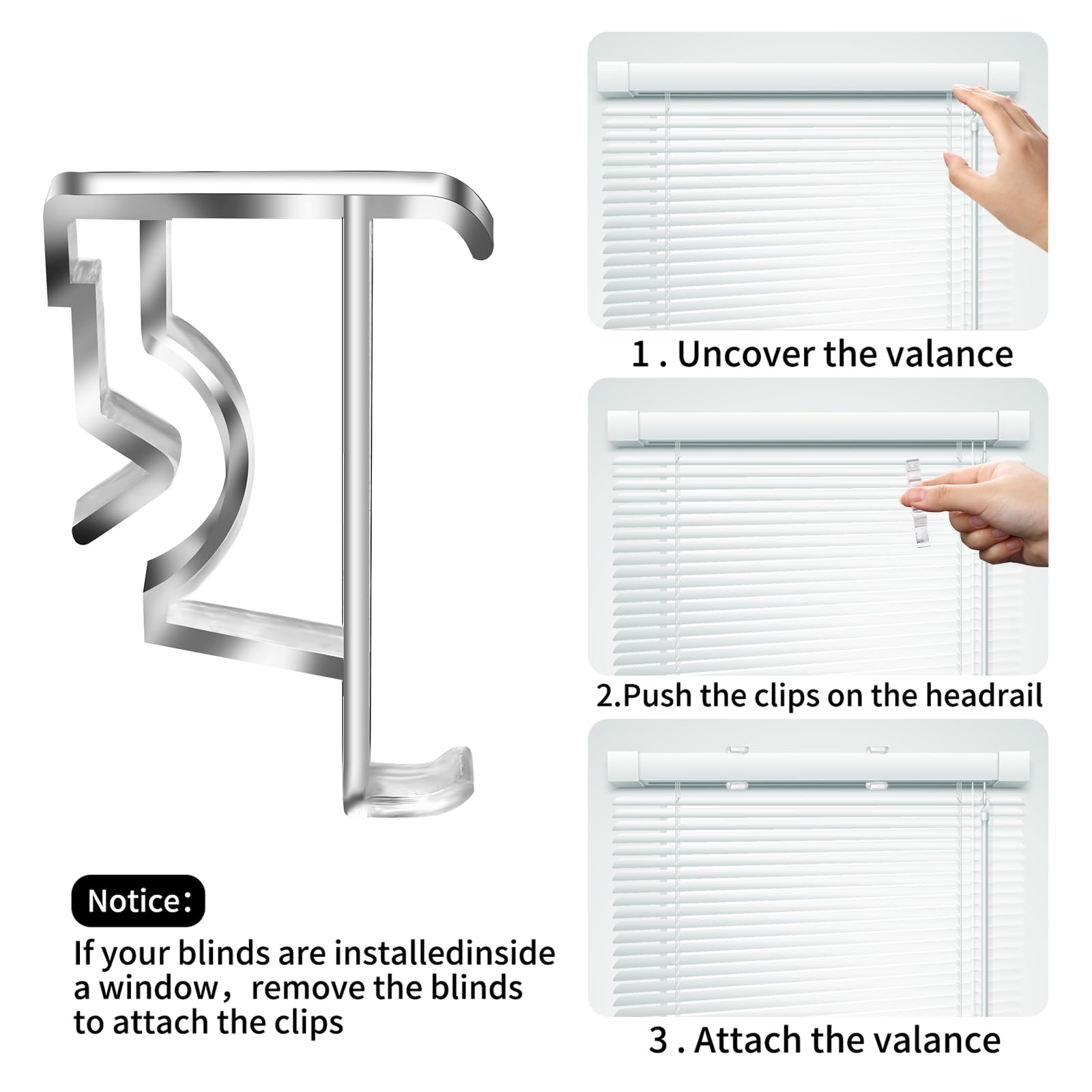 12 Pcs Clear 2