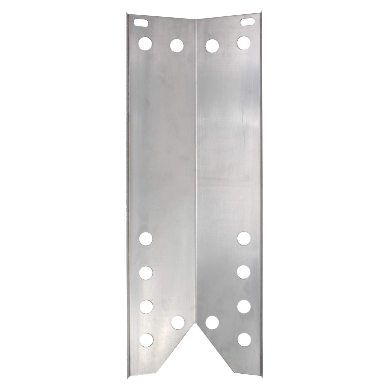 2-Pack Stainless Steel BBQ Grill Heat Shield Plate & Flame Tamer Replacement for Nexgrill 720-0549 - Compatible with 15 1/16