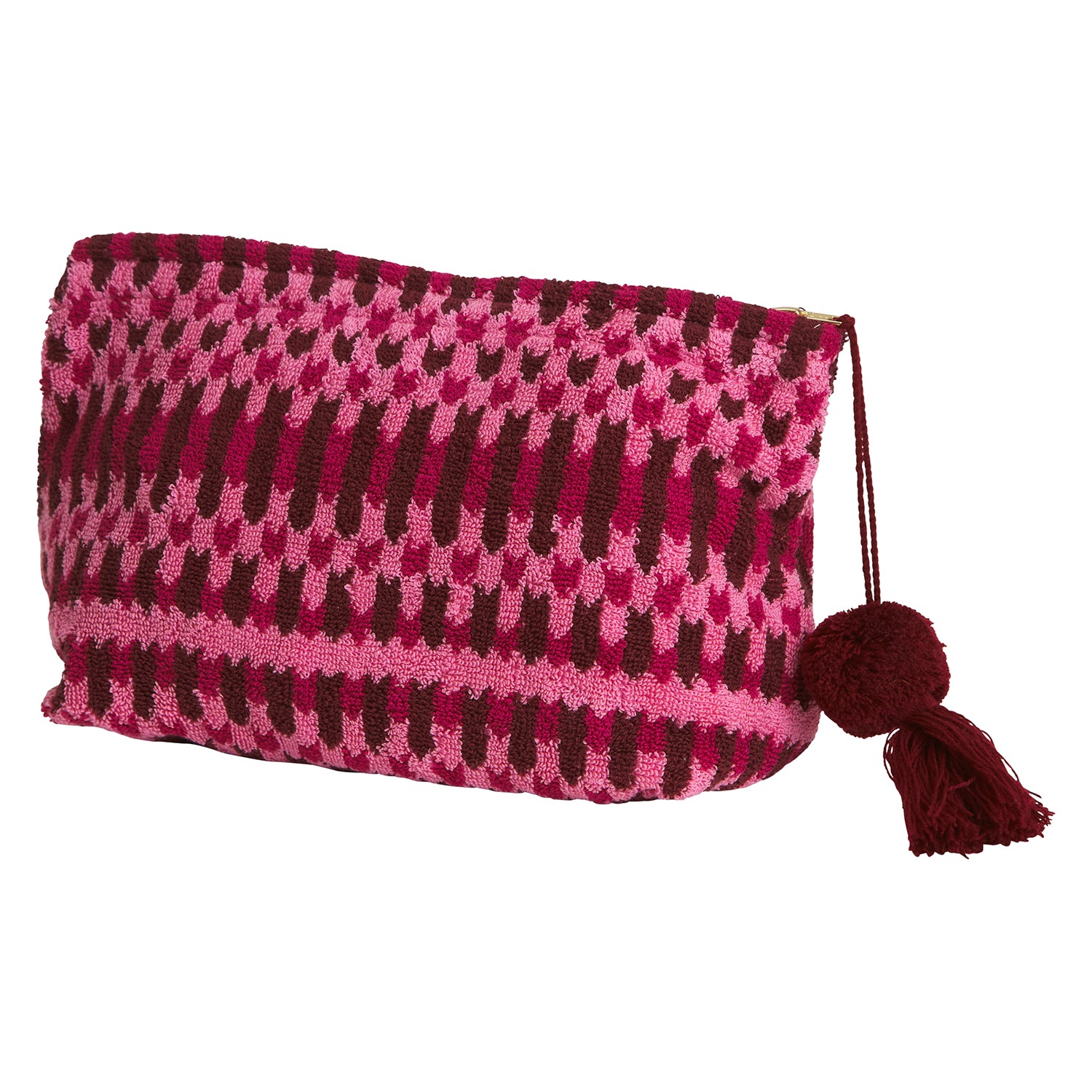 Arlette Terry Pouch - Stylish Crossbody Bag for Women | Cosmo Pink Fashion Accessory | Perfect for Everyday Use, Travel & Parties