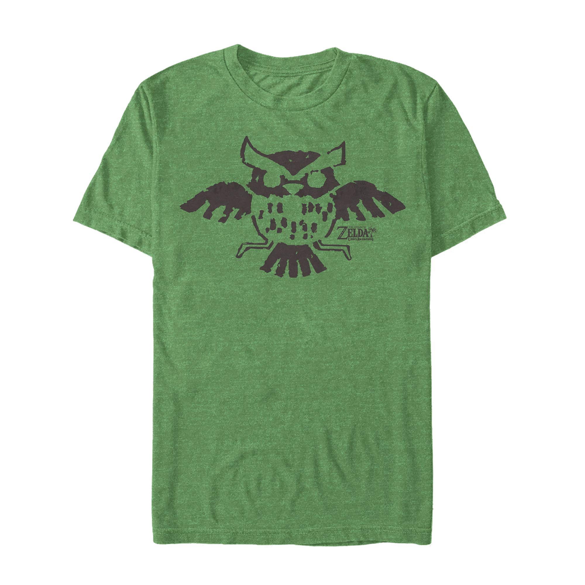 Legend of Zelda Link's Awakening Owl Hieroglyphic T-Shirt for Men - Retro Gaming Graphic Tee for Fans, Cosplay & Casual Wear