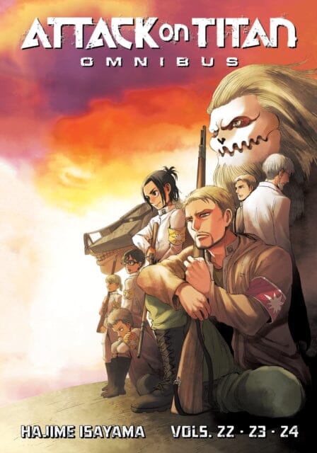 Attack on Titan Omnibus 8 (Vol. 22-24) by Hajime Isayama - Complete Manga Collection for Anime Fans & Collectors | Perfect for Gifts, Reading & Display