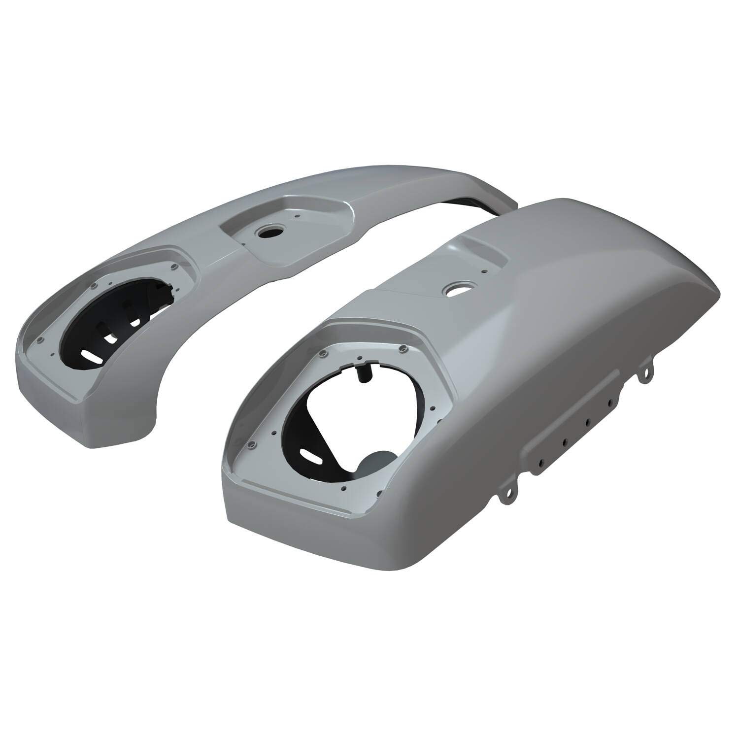 Indian Motorcycle Powerband Audio Saddlebag Speaker Lids - Premium Pair (2883666-728) for Enhanced Riding Experience & Road Trip Entertainment