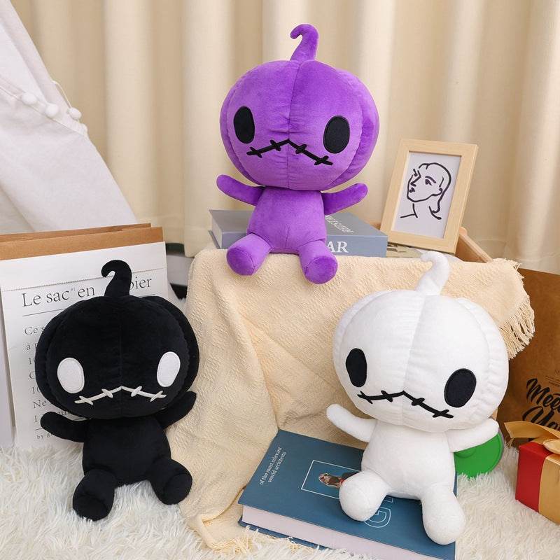 Cute Pumpkin Doll Plush Toy - Soft Halloween Stuffed Animal for Kids & Adults | Perfect for Halloween Decor, Gifts, and Cozy Cuddles