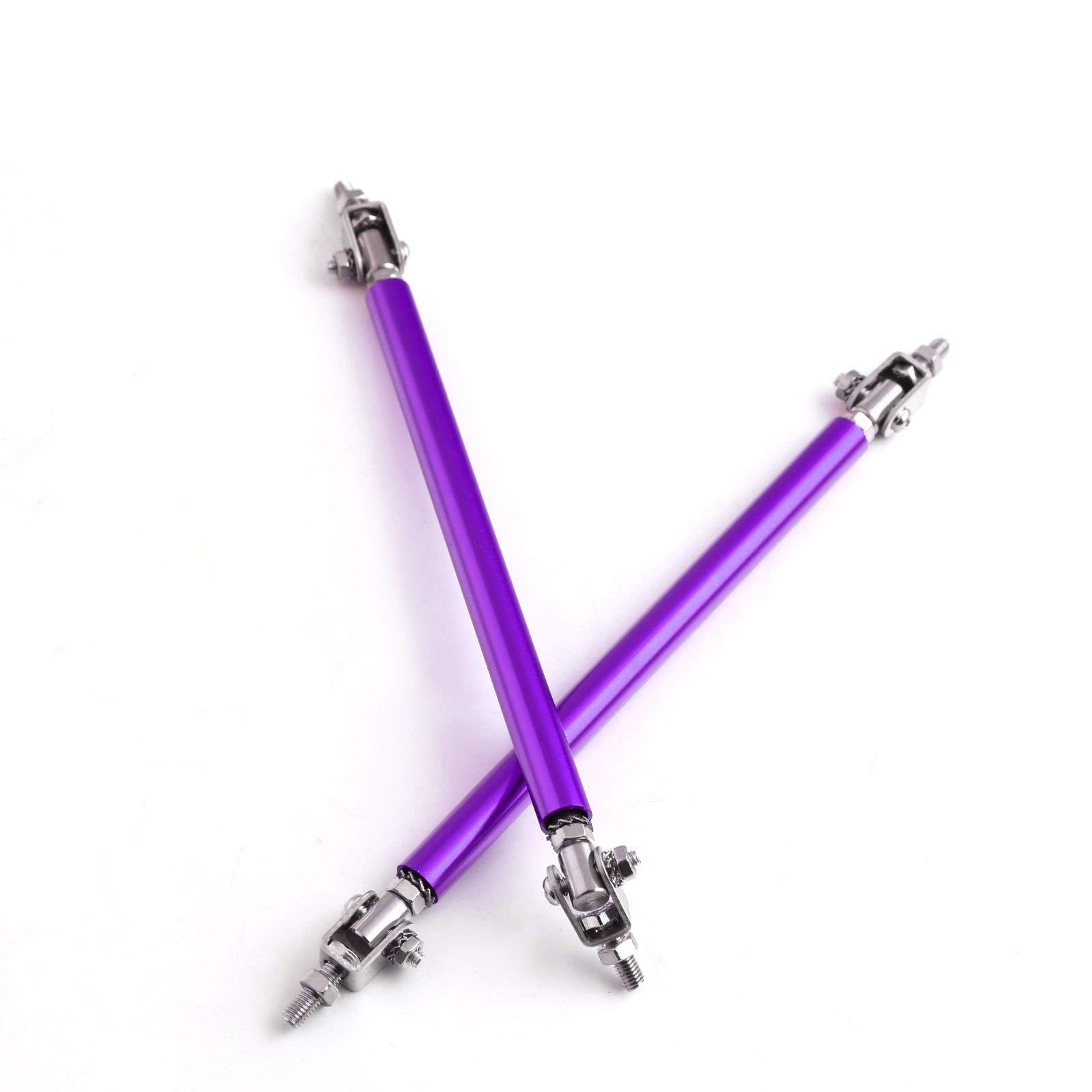 Adjustable Front Bumper Lip Splitter - 200mm Purple for Car Styling