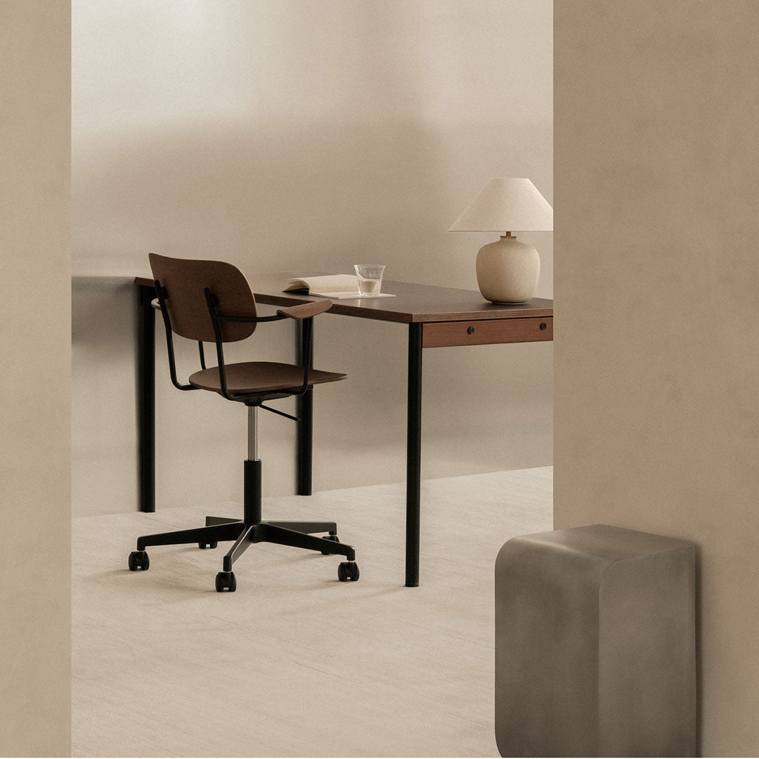 Ergonomic Mesh Office Chair with Swivel Base & Smooth-Rolling Casters - Perfect for Home Office, Gaming, and Workspace Comfort