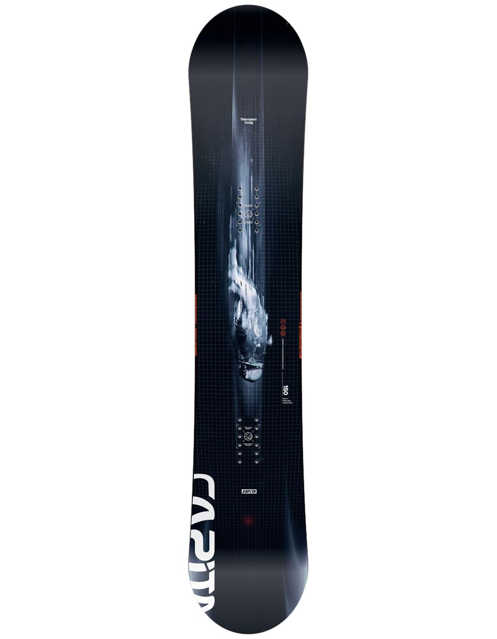 CAPiTA Outerspace Living Men's Snowboard - All-Mountain Freestyle Snowboard for Men | Perfect for Park, Powder & Groomed Runs