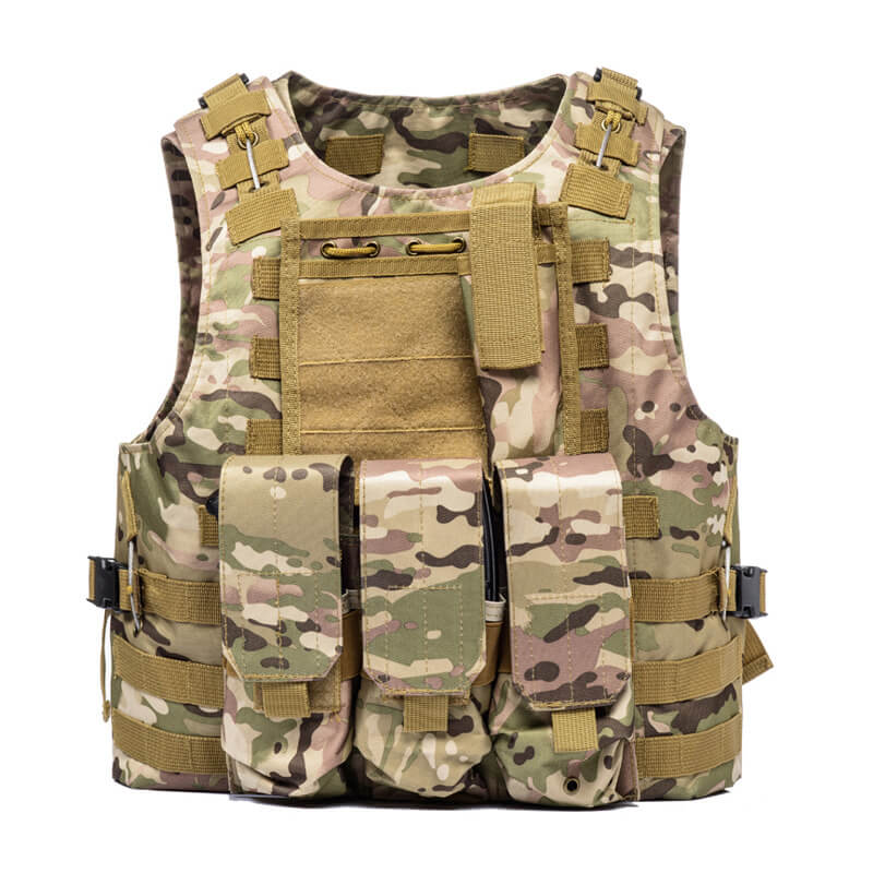Tactical Molle Vest Lightweight Waterproof & Durable - Military & Outdoor Gear for Hiking, Camping & Airsoft